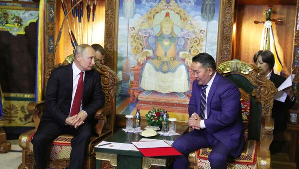 俄羅斯和蒙古國簽訂友好和全面戰略夥伴關係條約 - 俄羅斯衛星通訊社