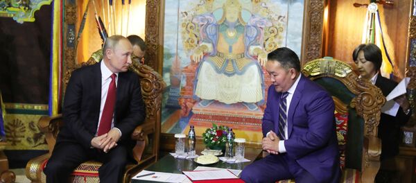 俄羅斯和蒙古國簽訂友好和全面戰略夥伴關係條約 - 俄羅斯衛星通訊社