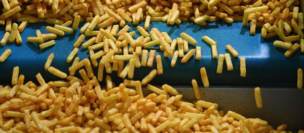 Линия по производству картофеля-фри - 俄罗斯卫星通讯社