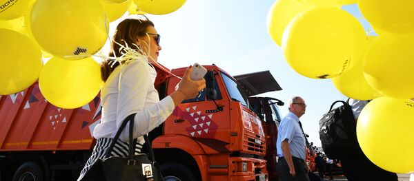 莫斯科国际商用车展吸引40多家中国企业参展 - 俄罗斯卫星通讯社