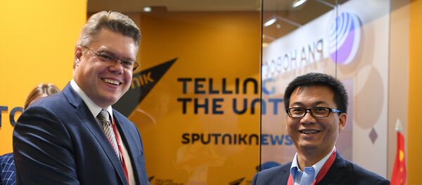 今日俄罗斯国际通讯社与华为签订战略合作协议 - 俄罗斯卫星通讯社