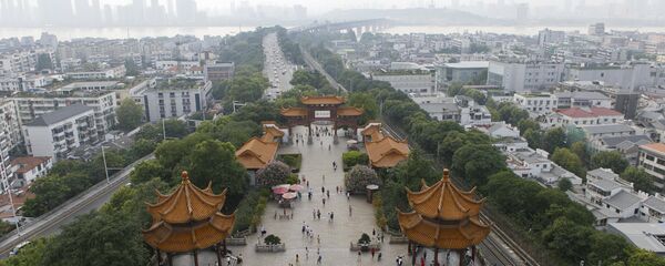 Ухань. Башня Желтого журавля Ухань. Башня Желтого журавля - 俄罗斯卫星通讯社