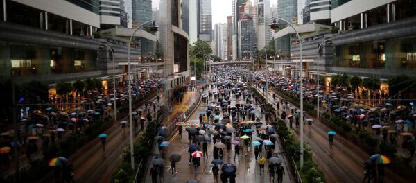 Протесты в Гонконге - 俄羅斯衛星通訊社