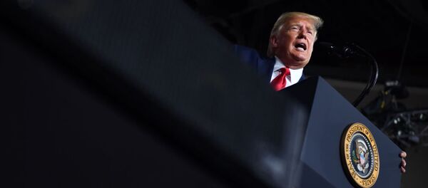 Американский президент Дональд Трамп Американский президент Дональд Трамп - 俄羅斯衛星通訊社