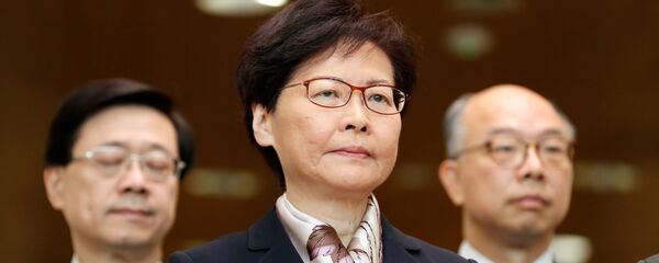 香港特區行政長官林鄭月娥 - 俄羅斯衛星通訊社