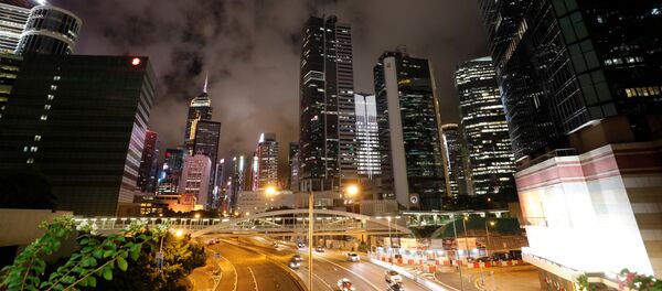 Вид на Гонконг - 俄羅斯衛星通訊社