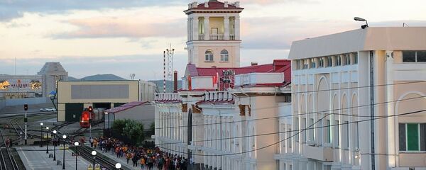 外貝加爾斯克火車站 - 俄羅斯衛星通訊社