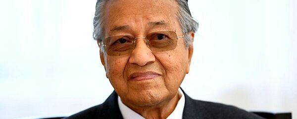 马来西亚总理马哈蒂尔·穆罕默德 - 俄罗斯卫星通讯社