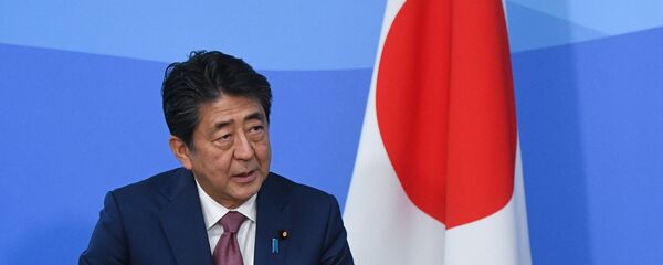 Премьер-министр Японии Синдзо Абэ  - 俄羅斯衛星通訊社