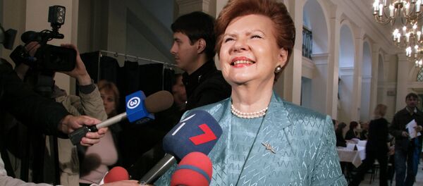 Экс-президент Латвии Вайра Вике-Фрейберга - 俄羅斯衛星通訊社