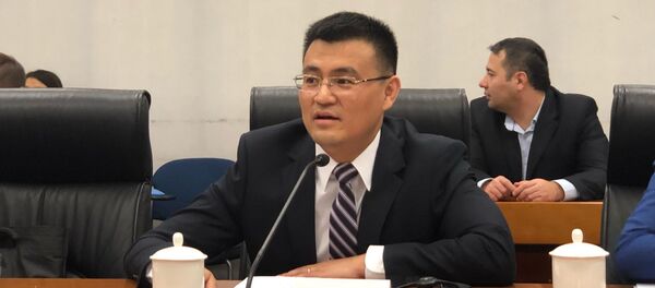 中國外交部歐亞司參贊於駿 - 俄羅斯衛星通訊社