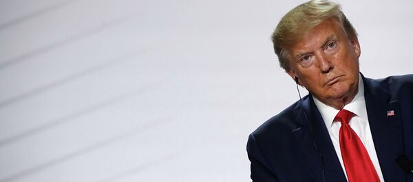 美国总统唐纳德•特朗普 美国总统唐纳德•特朗普 - 俄罗斯卫星通讯社