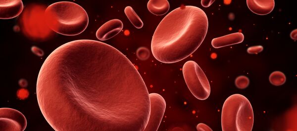 3D изображение эритроцитов крови - 俄羅斯衛星通訊社