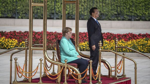 Визит Ангелы Меркель в Китай - 俄罗斯卫星通讯社