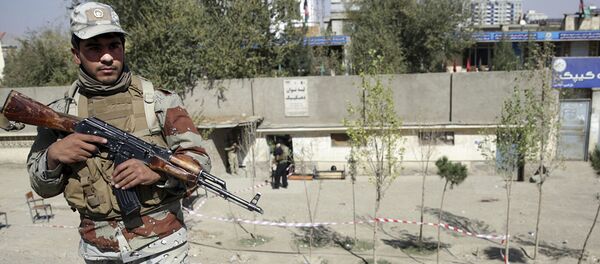 Полицейский в Кабуле Полицейский в Кабуле - 俄羅斯衛星通訊社