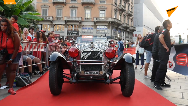 法拉利车队在米兰庆祝建队90周年 - 俄罗斯卫星通讯社