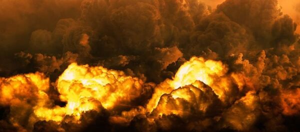 伊朗油輪在沙特海岸附近起火可能是因為被兩枚導彈擊中 伊朗油輪在沙特海岸附近起火可能是因為被兩枚導彈擊中 - 俄羅斯衛星通訊社