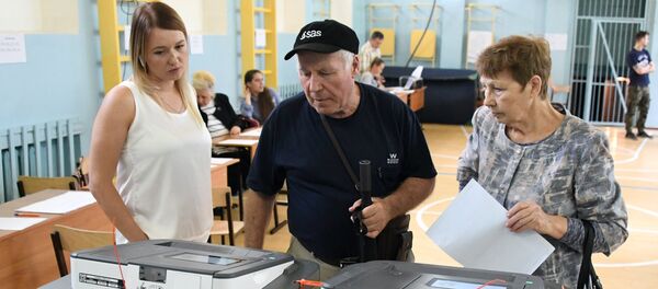 俄罗斯开始统一投票日 - 俄罗斯卫星通讯社