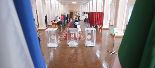 莫斯科市杜马选举投票站关闭 - 俄罗斯卫星通讯社