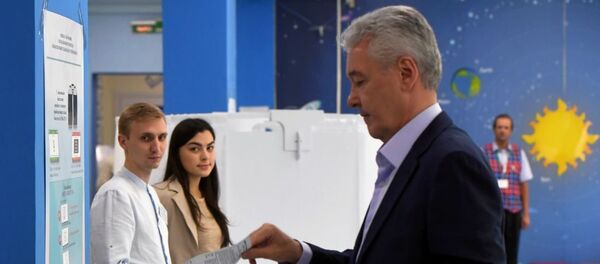 莫斯科市长谢尔盖·索比亚宁 - 俄罗斯卫星通讯社