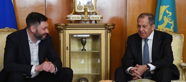 俄外長接見基里爾·維辛斯基 - 俄羅斯衛星通訊社