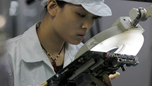 蘋果和富士康承認在中國雇傭了太多的臨時工 - 俄羅斯衛星通訊社
