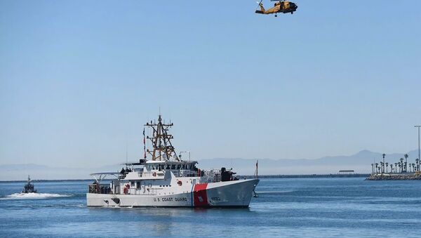美國海岸警衛隊在太平洋扣押一艘載有5噸毒品的船隻 - 俄羅斯衛星通訊社