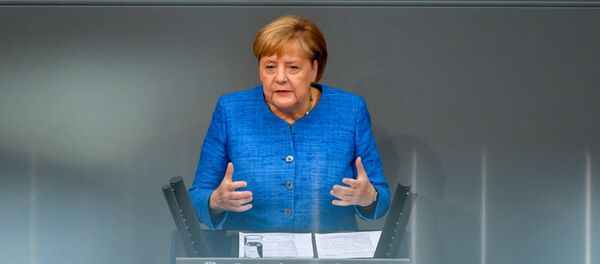 Меркель  - 俄罗斯卫星通讯社