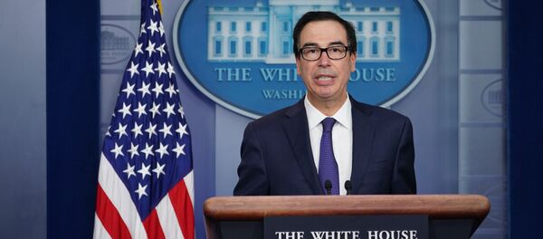 美國財政部長姆奴欽 - 俄羅斯衛星通訊社