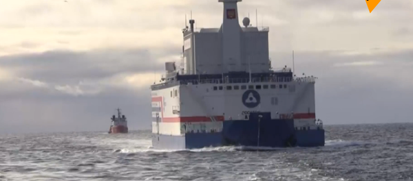 世界首座浮动核电站抵达俄远东地区 - 俄罗斯卫星通讯社