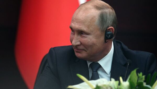 俄總統普京 俄總統普京 - 俄羅斯衛星通訊社