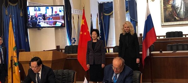 莫斯科大学和北京大学签署成立青年联盟协议 - 俄罗斯卫星通讯社