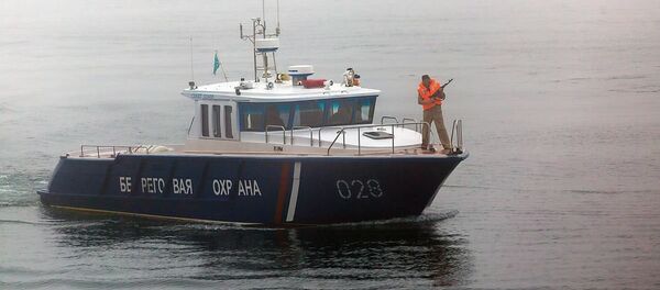 俄邊境巡邏艇 - 俄羅斯衛星通訊社