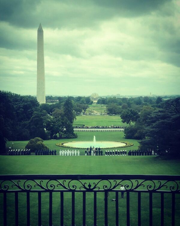 白宫南草坪 白宫南草坪 - 俄罗斯卫星通讯社