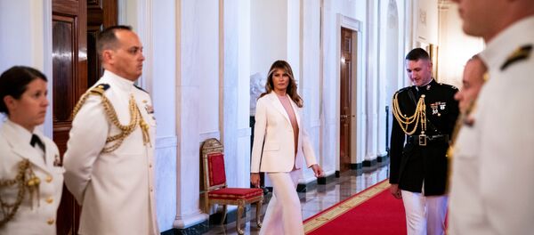 美国第一夫人梅拉尼娅重新装修白宫 - 俄罗斯卫星通讯社