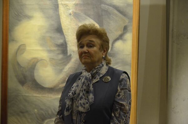 俄中友好协会第一副主席加林娜·库里科娃 - 俄罗斯卫星通讯社