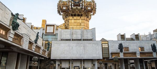 Здание президиума Российской Академии наук в Москве - 俄罗斯卫星通讯社
