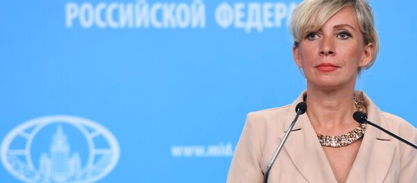 Официальный представитель МИД России Мария Захарова Официальный представитель МИД России Мария Захарова - 俄羅斯衛星通訊社