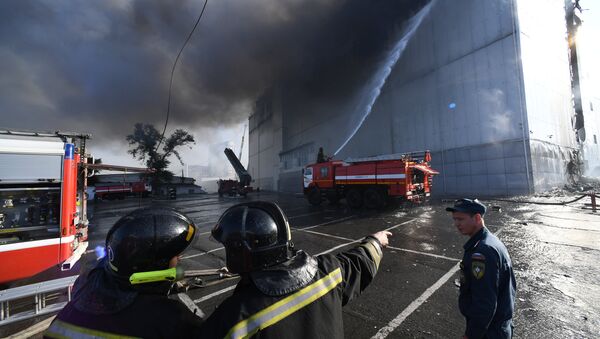 俄符拉迪沃斯托克商场火灾或因咖啡厅瓦斯罐爆炸引起 - 俄罗斯卫星通讯社