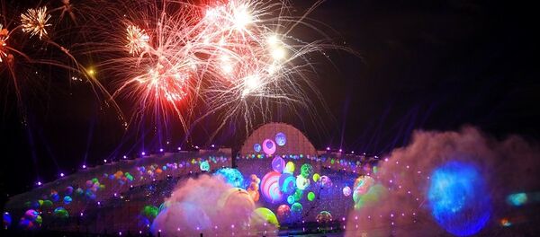 莫斯科“光环”灯光节 莫斯科“光环”灯光节 - 俄罗斯卫星通讯社