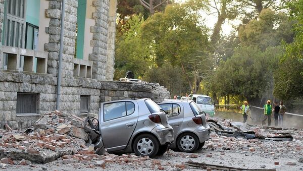 阿尔巴尼亚一系列地震造成的受伤人数上升到68人 - 俄罗斯卫星通讯社