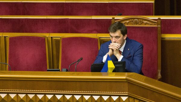 乌克兰总理贡恰鲁克表示，他已向总统泽连斯基递交辞呈 - 俄罗斯卫星通讯社