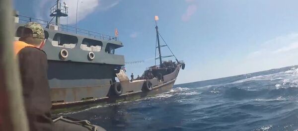 俄安全局在滨海边疆区又扣押64名朝鲜盗渔者 - 俄罗斯卫星通讯社