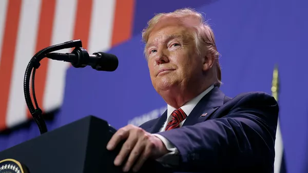 Президент США Дональд Трамп - 俄羅斯衛星通訊社