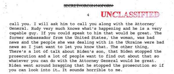 白宫公开特朗普与泽连斯基的通话实录 - 俄罗斯卫星通讯社