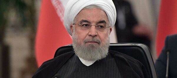  Президент Ирана Хасан Рухани на V встрече глав государств - гарантов Астанинского процесса содействия сирийскому урегулированию - 俄罗斯卫星通讯社