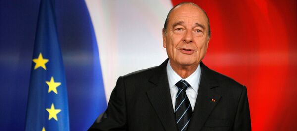 Бывший президент Франции Жак Ширак - 俄罗斯卫星通讯社