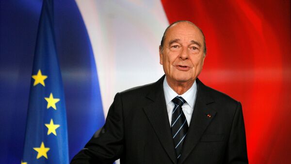 Бывший президент Франции Жак Ширак - 俄罗斯卫星通讯社