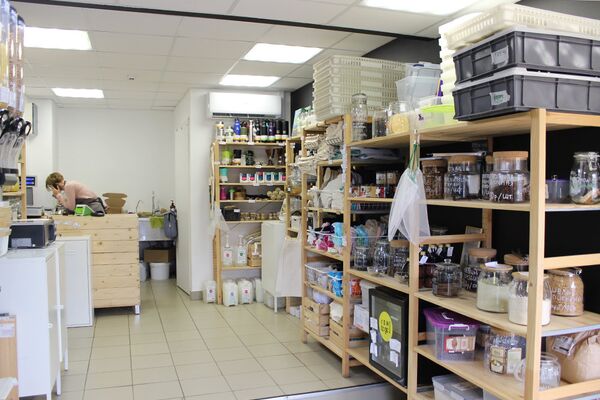 “无垃圾商店”店内情况 - 俄罗斯卫星通讯社