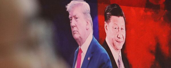 Изображение Си Цзиньпина и Дональда Трампа Изображение Си Цзиньпина и Дональда Трампа - 俄罗斯卫星通讯社